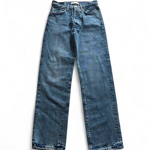 Zara Blue Straight Leg Jeans